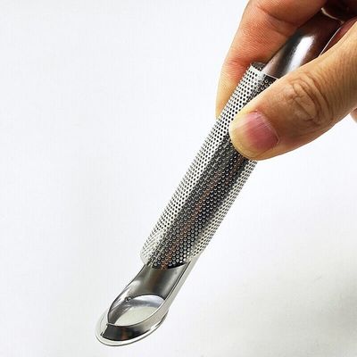 ステンレス・スティール ロング・ハンドル スパイス・ストレナー メッシュ・パイプ 台所用用品用 ティー・インフューザー