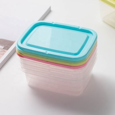スペース節約の冷蔵庫とマイクロ波用のミニプラスチック食品貯蔵容器