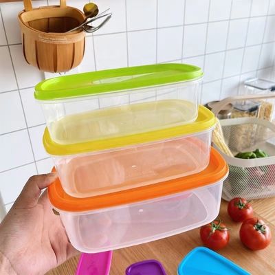 食品貯蔵ソリューション 立方形 透明性 BPA 無料 プラスチック 冷蔵庫 オーガナイザー