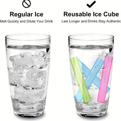 35g カスタマイズされたカラー 凍結水瓶冷却棒のための再利用可能なアイスキューブスティック