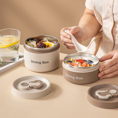 オーダーメイド エコフレンドリー プラスチック ステンレス スチール 隔離 ランチボックス 子供 の 保存