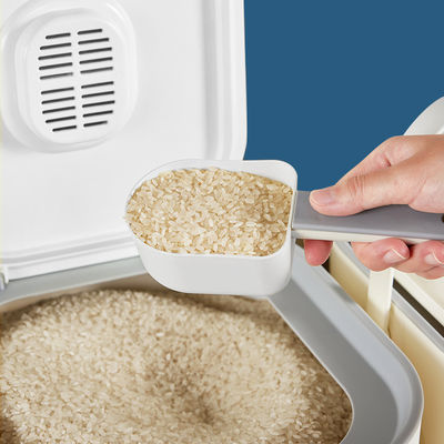 オーダーメイドロゴ 食品品種 PP プラスチック 米貯蔵容器 スプーン 5〜10kg 負荷
