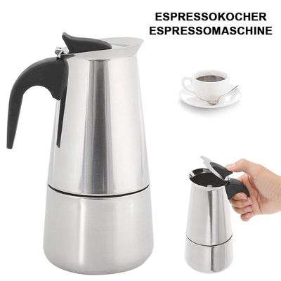 コーヒー ティー ツール 6 カップ ステンレス スチール モカ ポット エスプレッソ コーヒー メーカー ビアレッティ