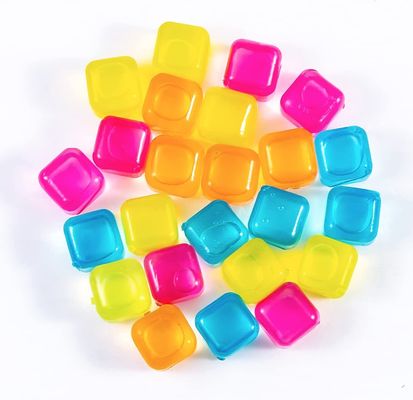 食品用素材で作られた色とりどりの冷凍氷310g BPAフリープラスチック