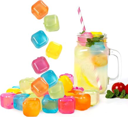 食品用素材で作られた色とりどりの冷凍氷310g BPAフリープラスチック