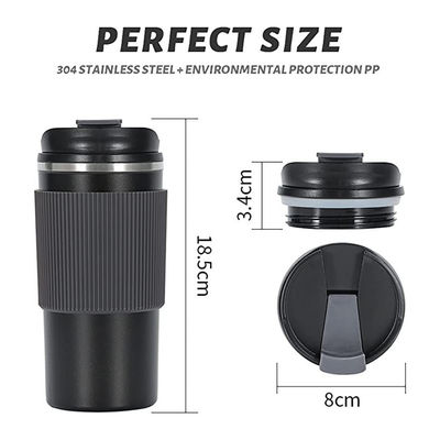 現代のデザイン オーダーメイド BPA フリー グリップ カー 双壁 450ML ステンレス ステール カップ