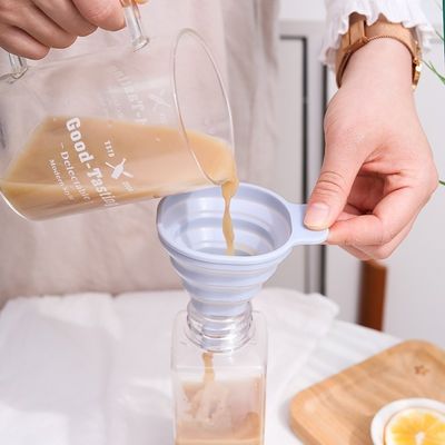 食品用 材料 キッチン ミニ 柔らかい シリコン 引き込み 折りたたみ 管