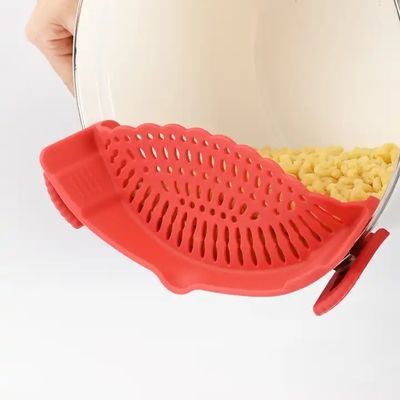 調整可能なスナップ N ストレインポットストレインとパスタストレイン 柔軟なシリコン材料
