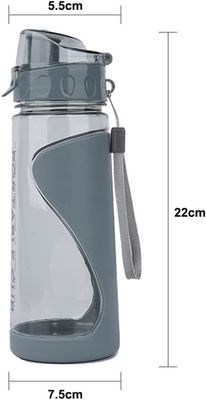 PLASTIC フリップトップ 570ML スポーツ用水瓶 大人向け 持ち運び可能 漏れ防止 BPA 無料