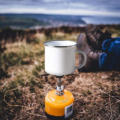 カスタムロゴ エナメル キャンプ カフェ カップ ヨーロッパ デザインスタイル HANDGRIP アクセサリー
