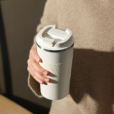380ml 容量 ステンレス カー旅行用コーヒーカップ カスタマイズされた色 受け入れ