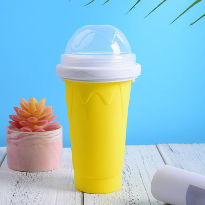 10.5*6*21cm スラッシュ メーカーカップ 食品グレード シリコン ピンチ スラッシュカップ アイスクリーム バンタイプ