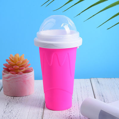10.5*6*21cm スラッシュ メーカーカップ 食品グレード シリコン ピンチ スラッシュカップ アイスクリーム バンタイプ