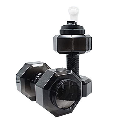 大人 PETG 環境に優しい2.6L ダンベル形水瓶 スポーツフィットネス運動