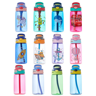 カスタムロゴ Bpa 無料 子供用水瓶 ストローサポートツアー 屋外活動