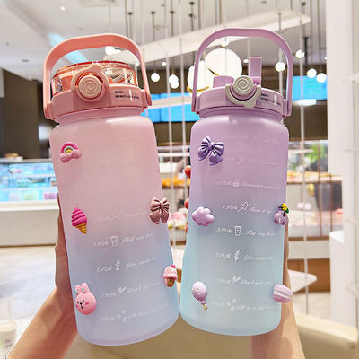 タイムマーカー BPAフリー 64OZ グラディアントカラーデザイン