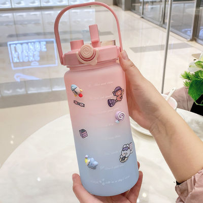 タイムマーカー BPAフリー 64OZ グラディアントカラーデザイン