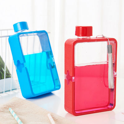380ml BPA フリースクエアスポーツ水瓶 カスタムロゴとミニマリストデザイン