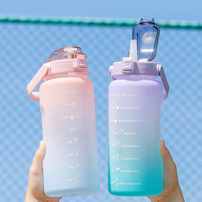 カスタムロゴ 容認 64オンス 水瓶 取れるストロー フィットネスやスポーツ用