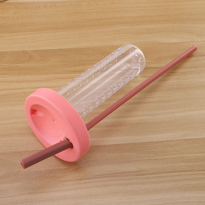 アウトドアスポーツ必需品 フードグレード ストローストラップ付きプラスチック水瓶