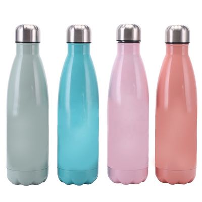 500ml コラ形ステンレス鋼 壁のダブル 掃除水瓶 パーソナライズデザイン