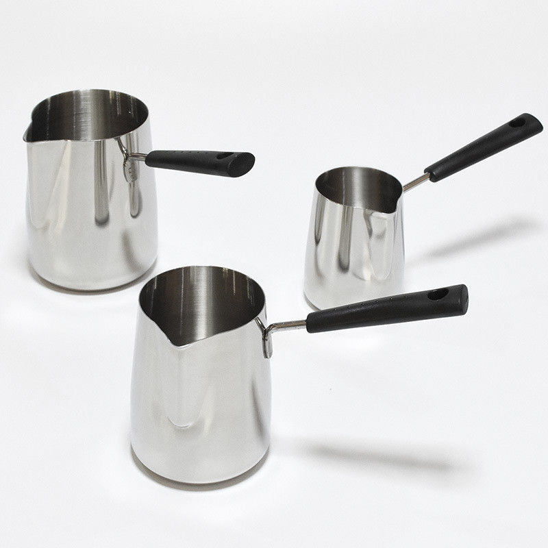 容量250ml/350ml/600ml/1000mlのコーヒーモカポットとミルクバターのための金属パルコラー