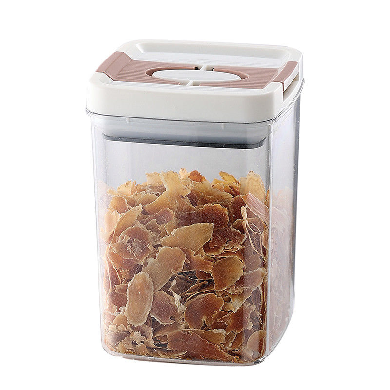 透明 BPA 無料 6 部セット 空気密閉 簡単に開いた蓋 穀物 密封 鍋 乾燥食品 貯蔵容器