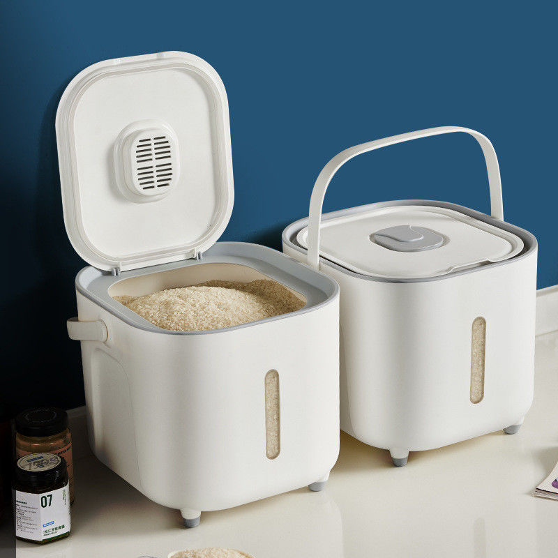 オーダーメイドロゴ 食品品種 PP プラスチック 米貯蔵容器 スプーン 5〜10kg 負荷