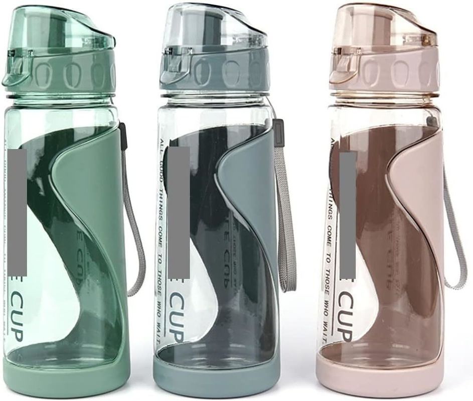 PLASTIC フリップトップ 570ML スポーツ用水瓶 大人向け 持ち運び可能 漏れ防止 BPA 無料