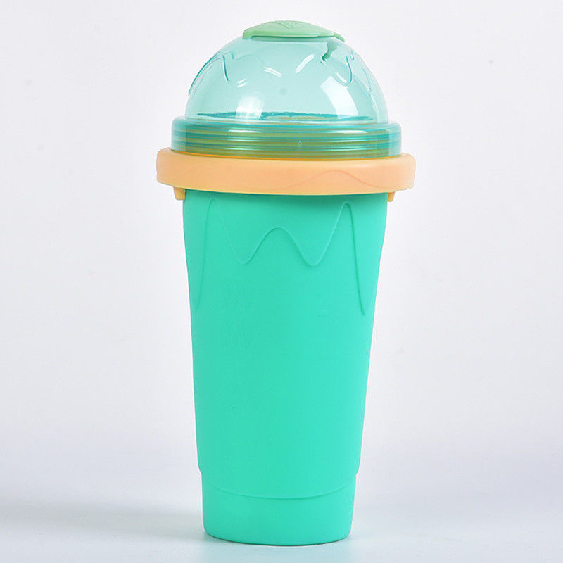 10.5*6*21cm スラッシュ メーカーカップ 食品グレード シリコン ピンチ スラッシュカップ アイスクリーム バンタイプ