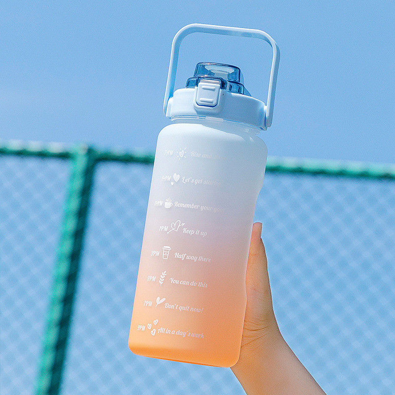 カスタムロゴ 容認 64オンス 水瓶 取れるストロー フィットネスやスポーツ用