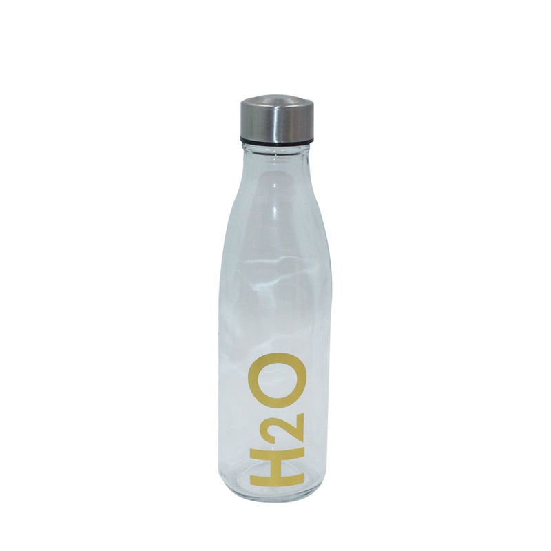 2020年ツアー オーダーメイドロゴと直接飲用方法のエコフレンドリーガラス水瓶